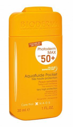صورة منتج   Photoderm MAX Aquafluide pocket SPF 50+ 30ml ,BIODERMA
حماية من الشمس بملمس خفيف للبشرة الحساسة